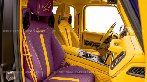 Bọc ghế da Nappa ô tô Mercedes G63: Cao cấp, Form mẫu chuẩn, mẫu mới nhất